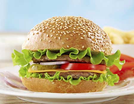 carne para hamburguesa clasica big red burger