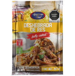 Deshebrada de res American Beef