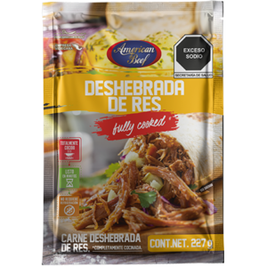 Deshebrada de res American Beef